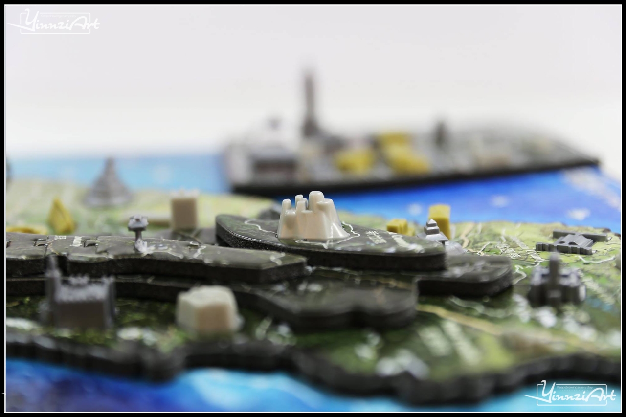 Illustration，Original painting，City illustration，Game original，Map，poster，