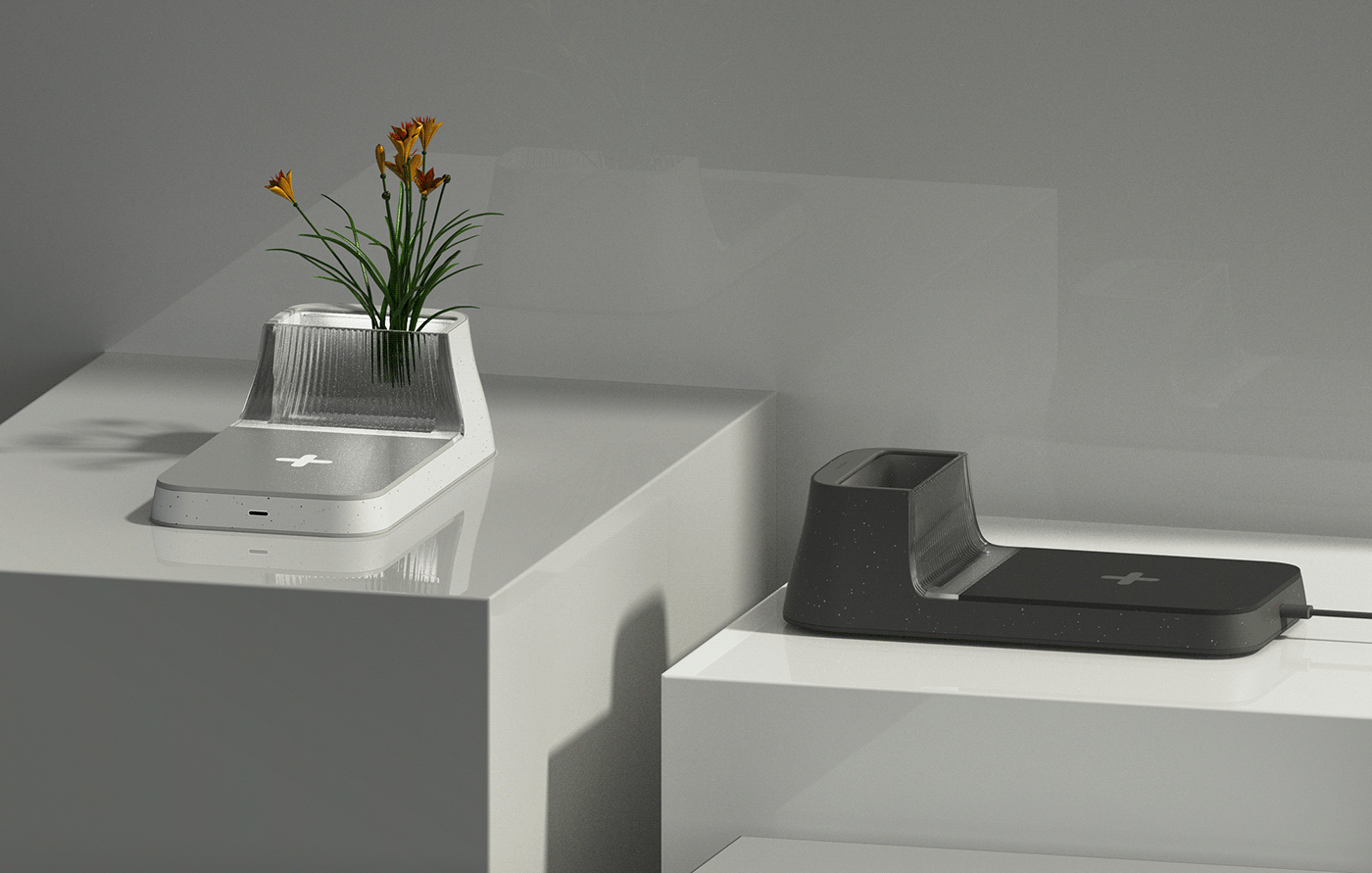 Worth-flower，desk，Flowerpot，Charger，