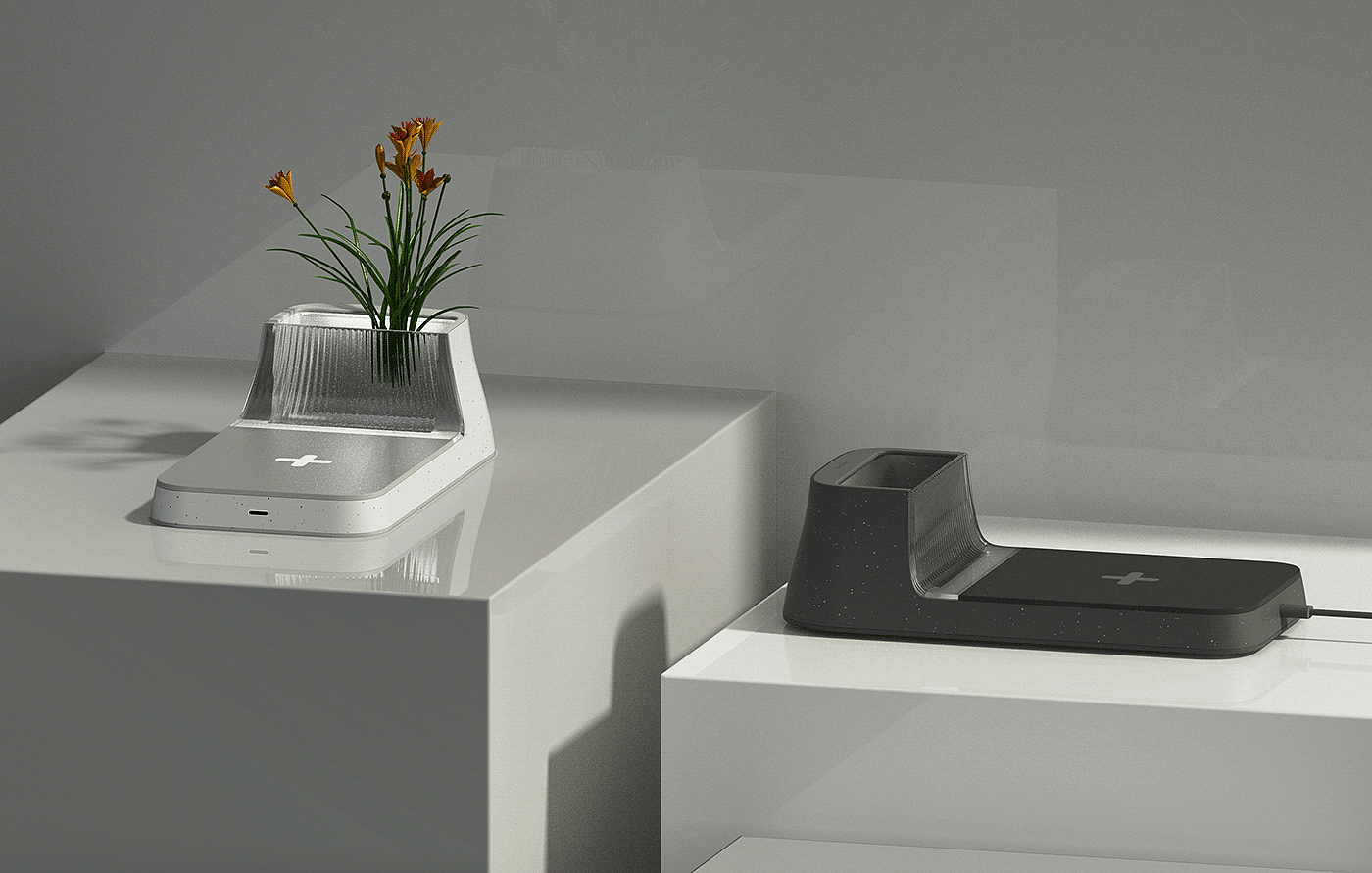 Worth-flower，desk，Flowerpot，Charger，