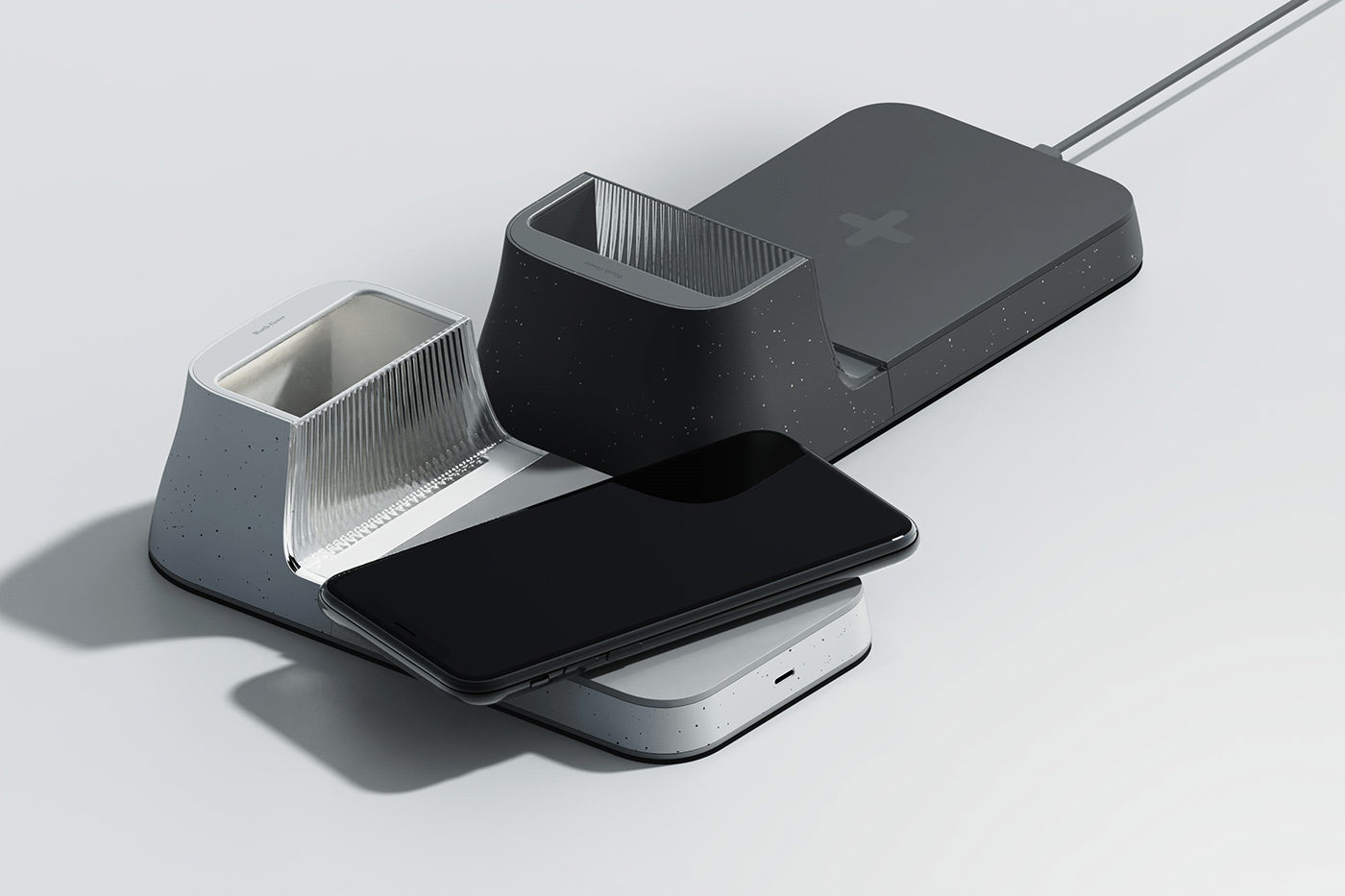 Worth-flower，desk，Flowerpot，Charger，