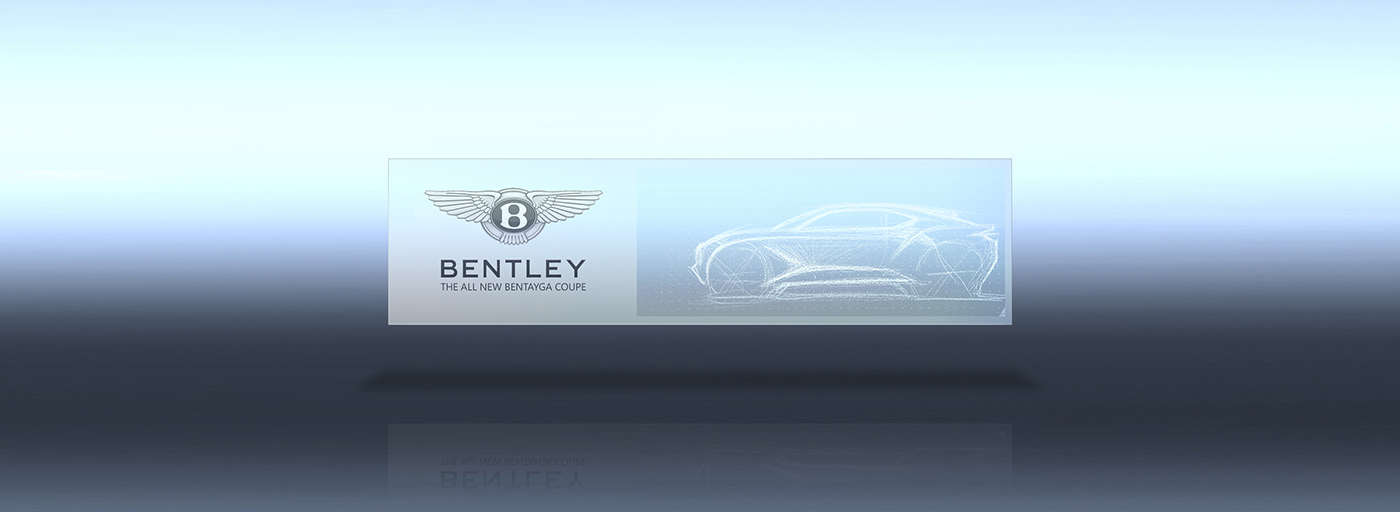 SUV sports car，SUV cutting，Bentayga Coupe，