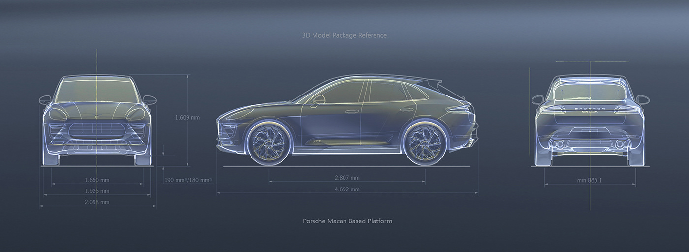 SUV sports car，SUV cutting，Bentayga Coupe，
