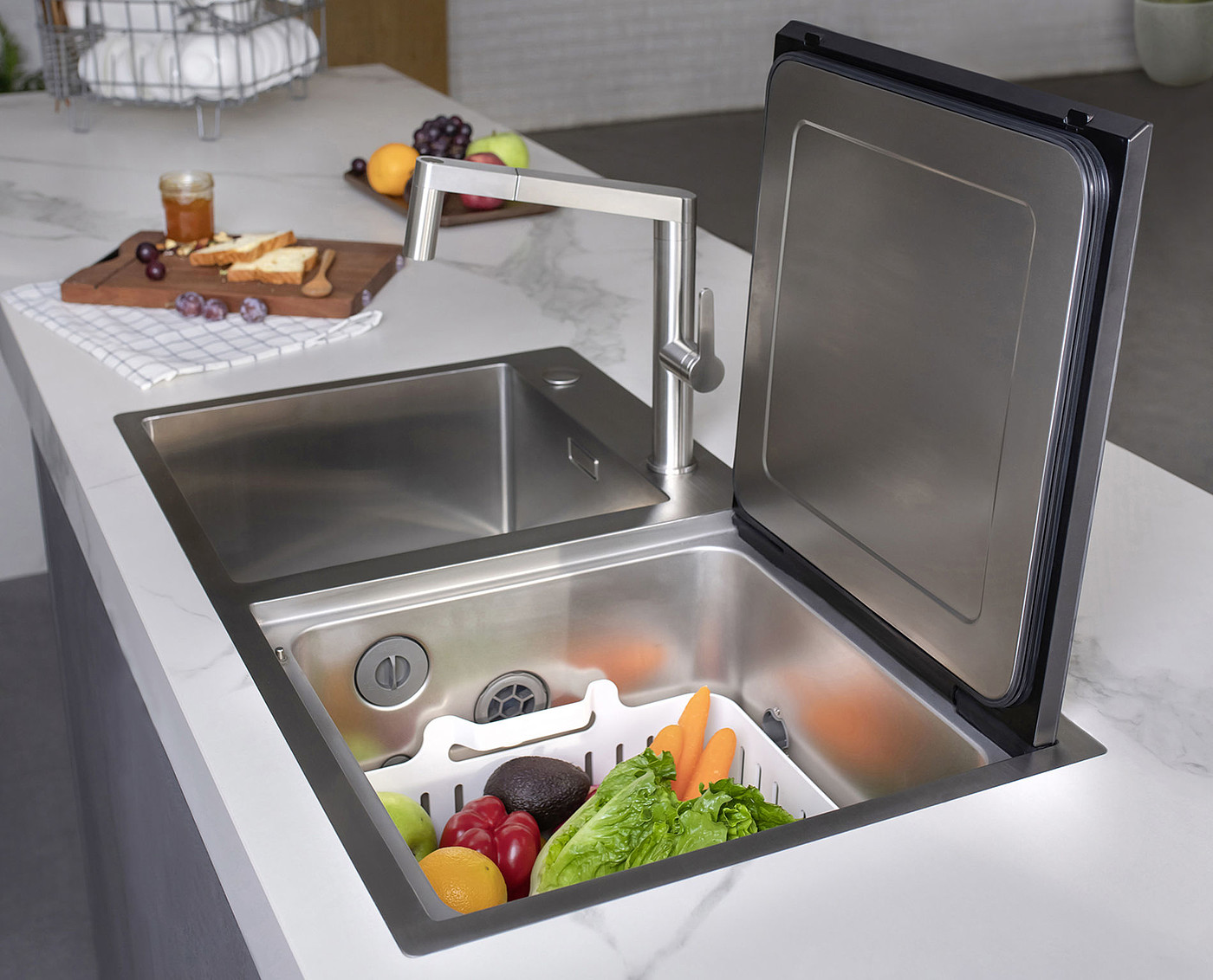 water tank，dishwasher，kitchenware，BLANCO，2021 red dot product design award，
