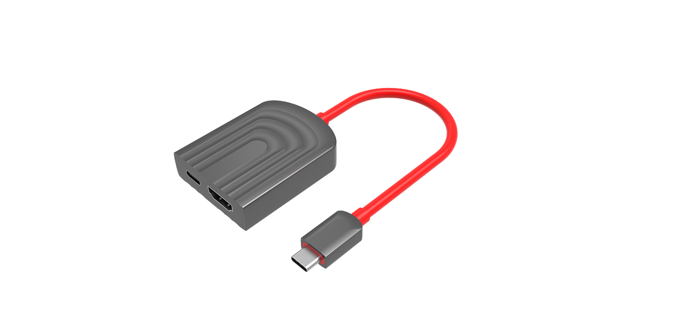 Type-C to HDMI+，