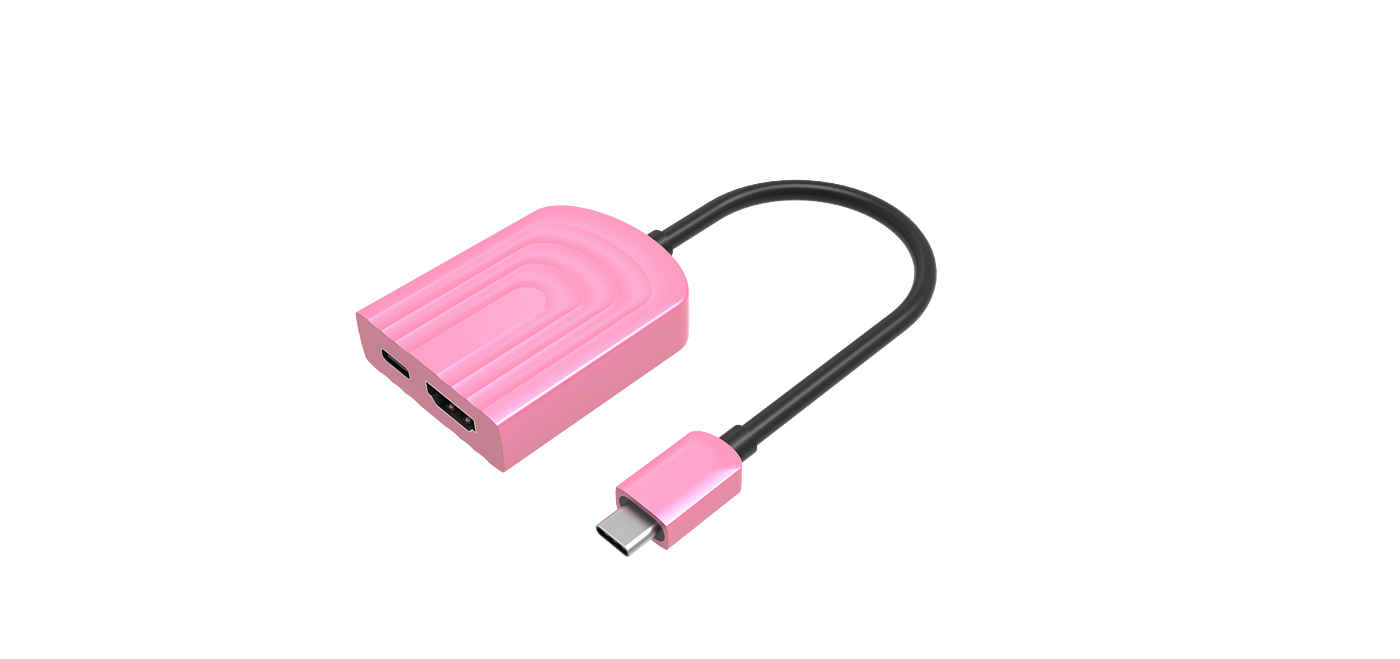 Type-C to HDMI+，