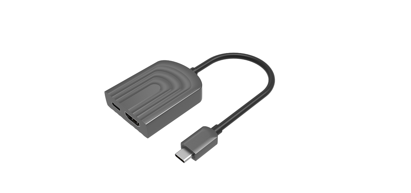 Type-C to HDMI+，