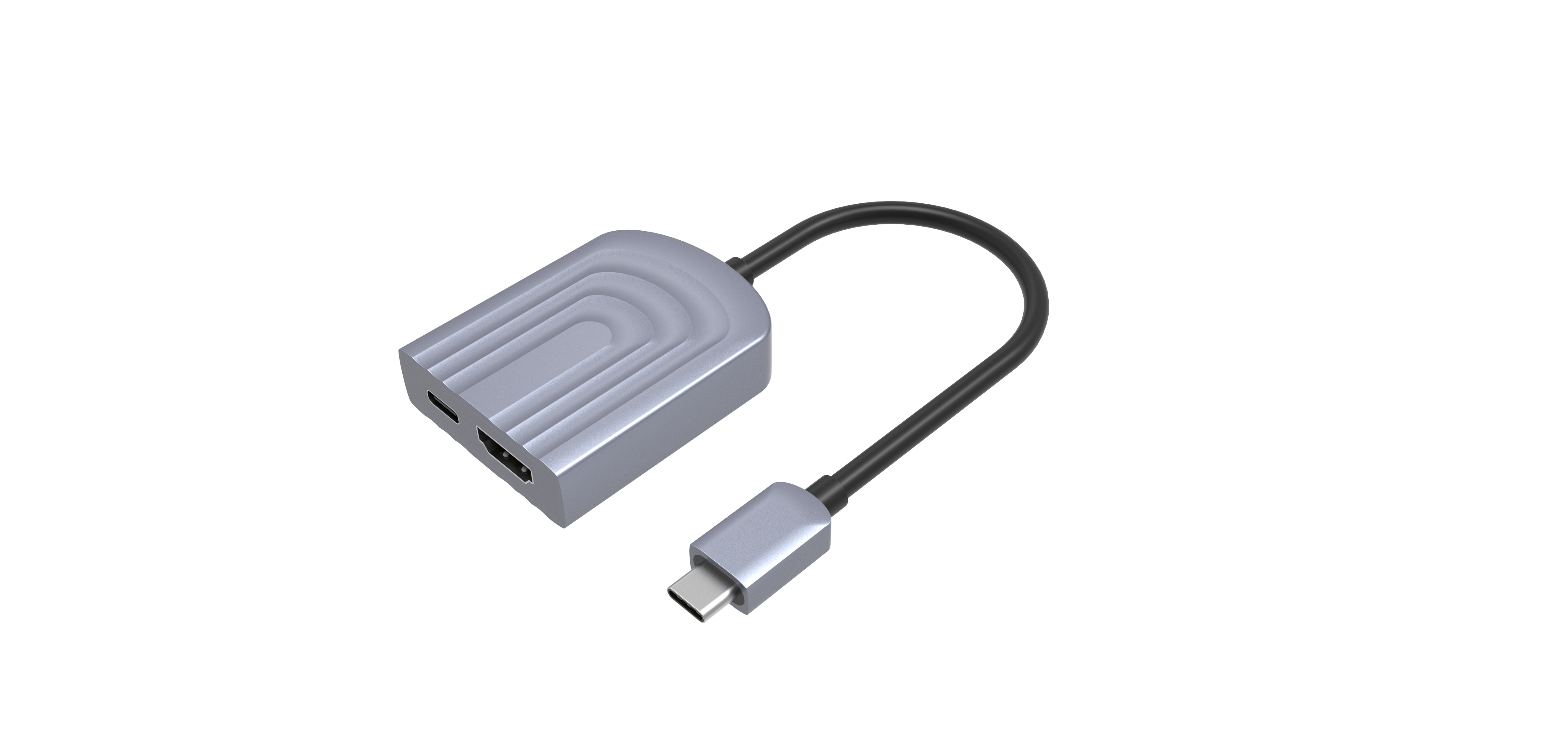 Type-C to HDMI+，