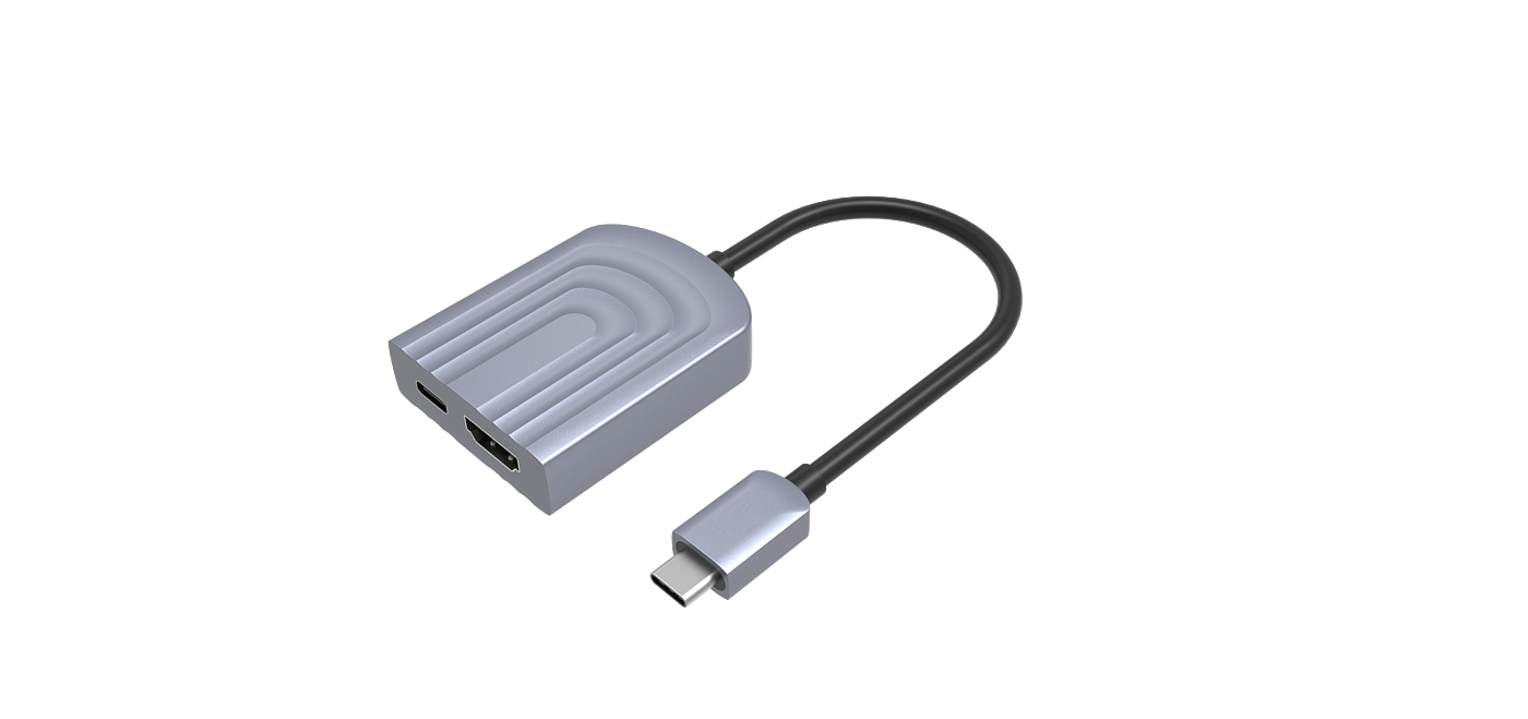 Type-C to HDMI+，