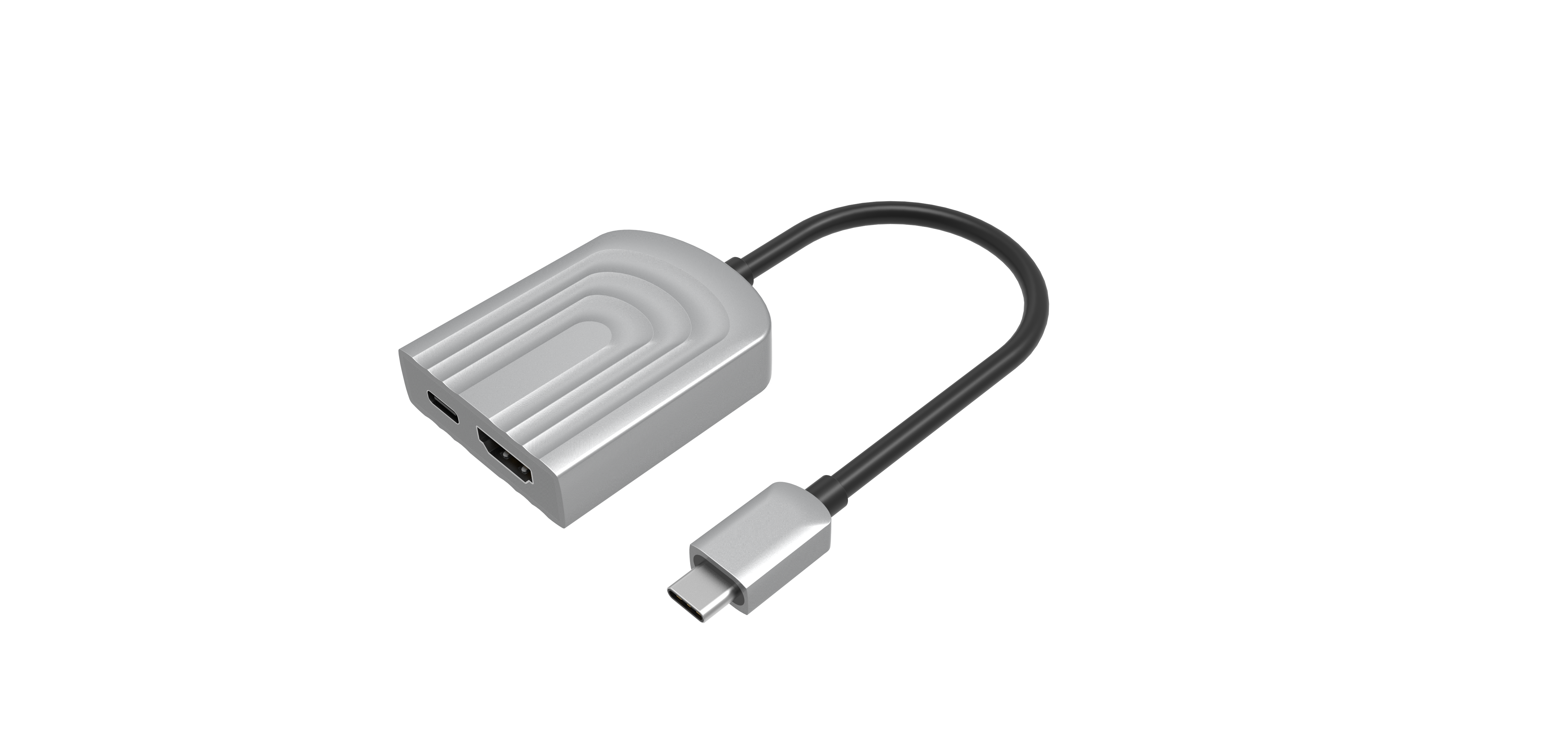 Type-C to HDMI+，