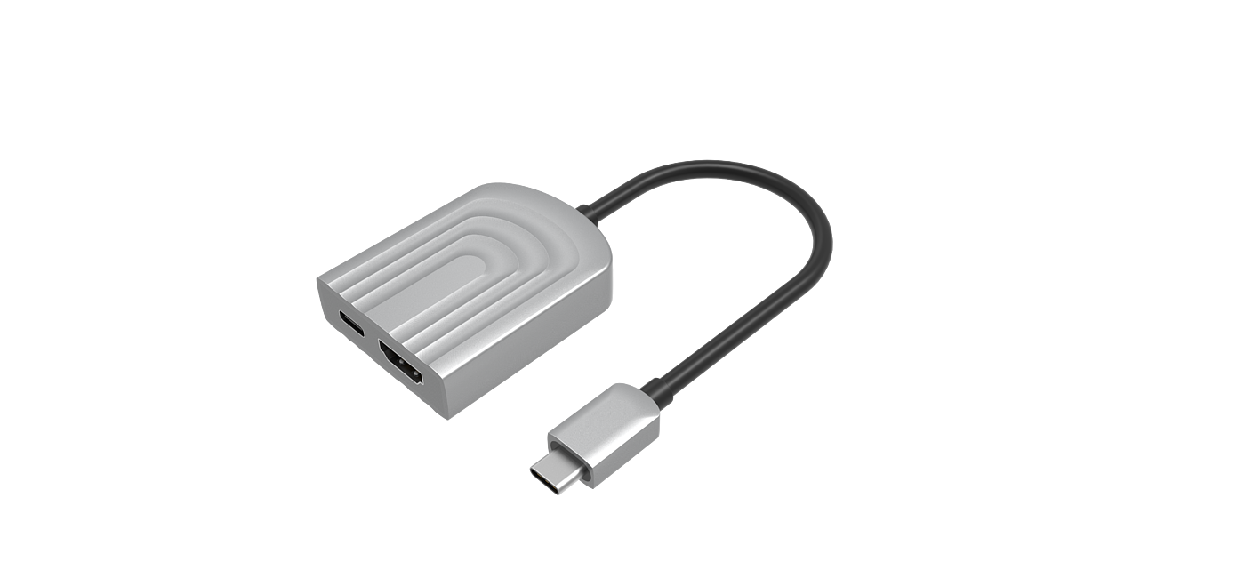 Type-C to HDMI+，