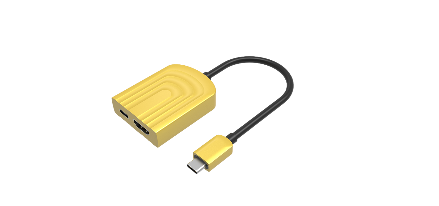 Type-C to HDMI+，