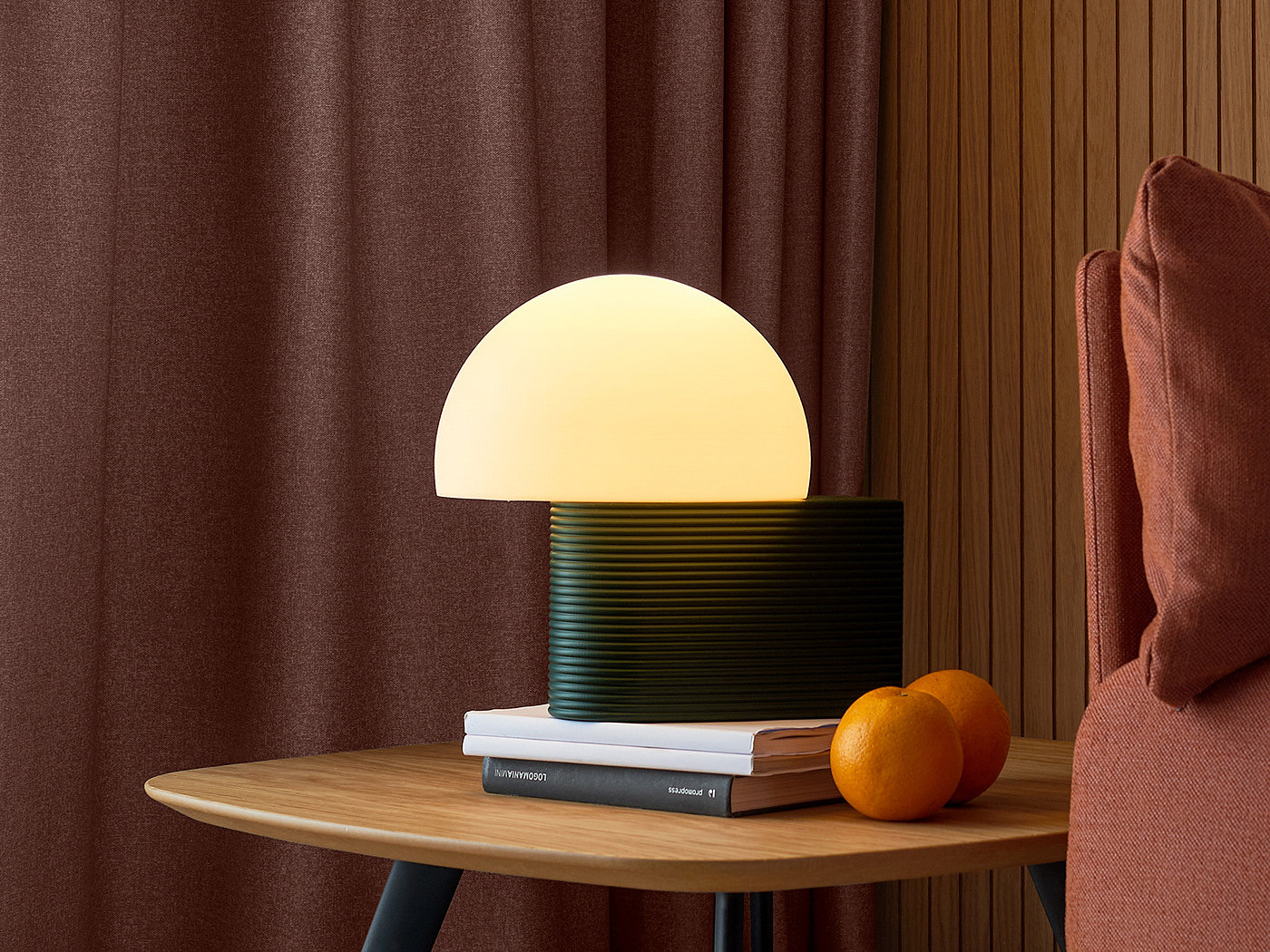 Drag，Desk lamp，Mushroom shape，