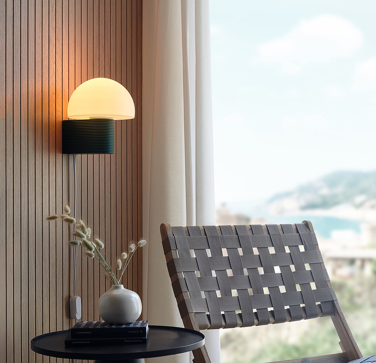 Drag，Desk lamp，Mushroom shape，