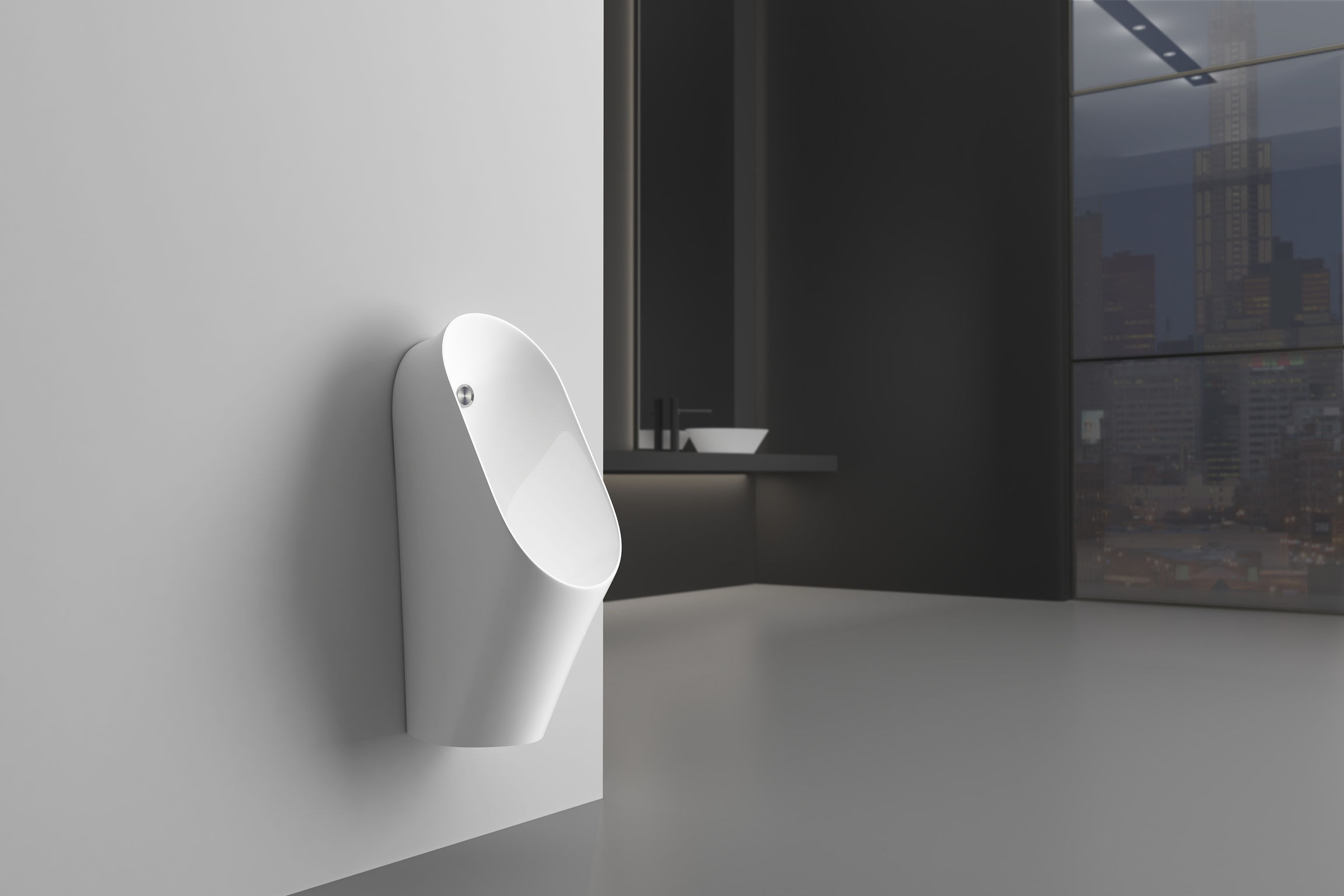 Urinal，Wall mounted，ceramics，2021 red dot product design award，