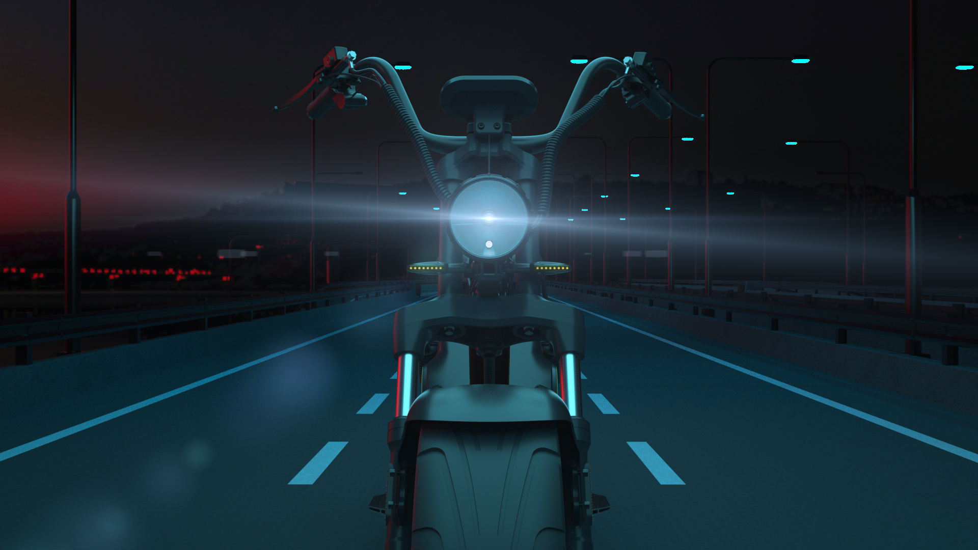 3D creative video animation technology sense，