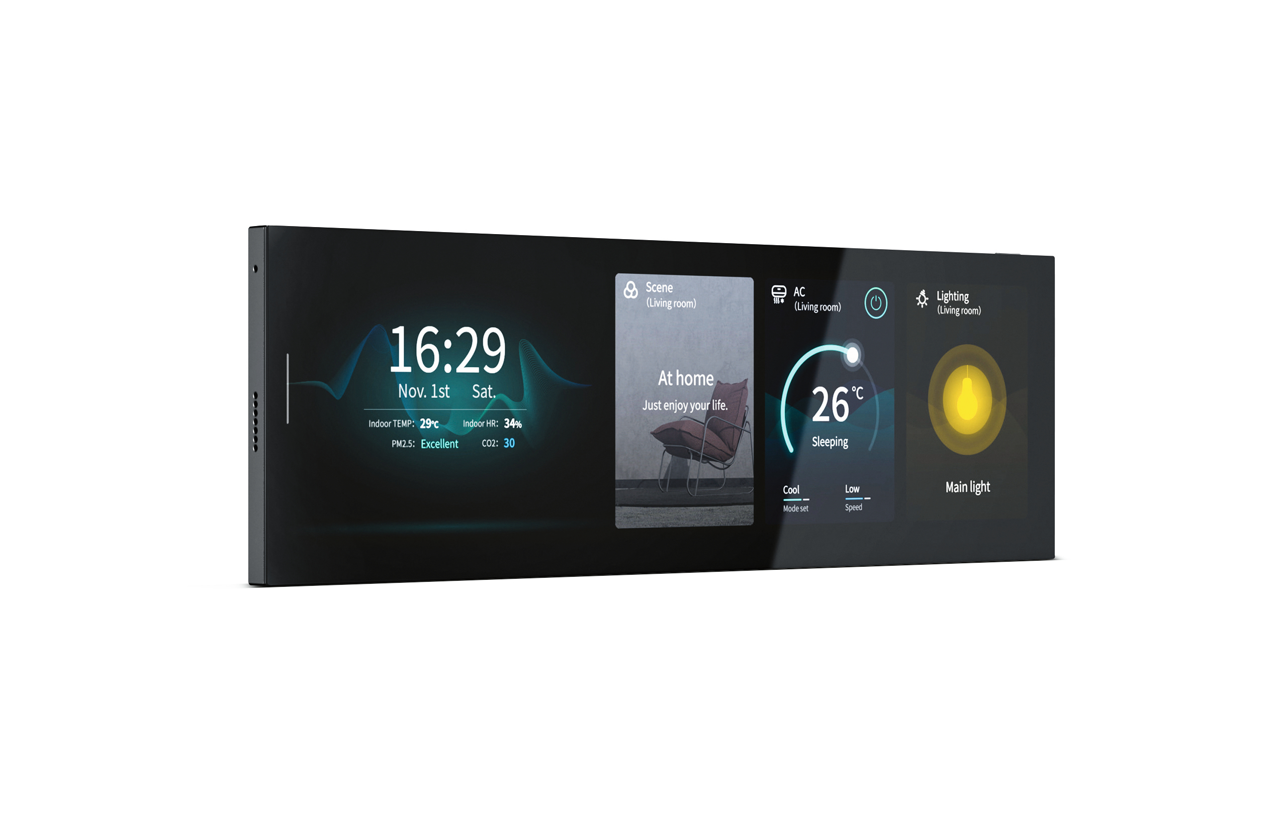 Smart home，Touch panel，multi-function，2021 red dot product design award，