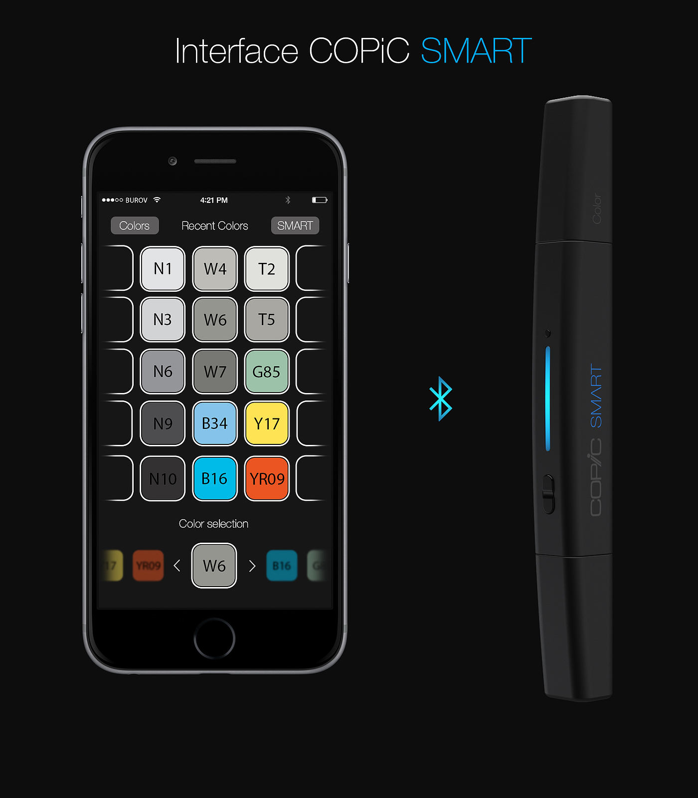 Smart marker，Bluetooth，child，brand，Discoloration，paint brush，