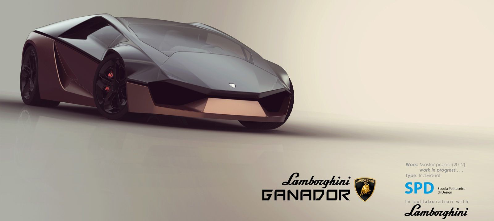 Hand drawn appreciation，Lamborghini，Lamborghini，Concept car design，