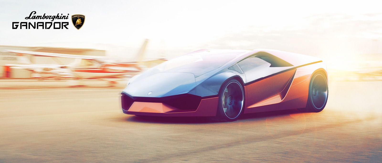 Hand drawn appreciation，Lamborghini，Lamborghini，Concept car design，