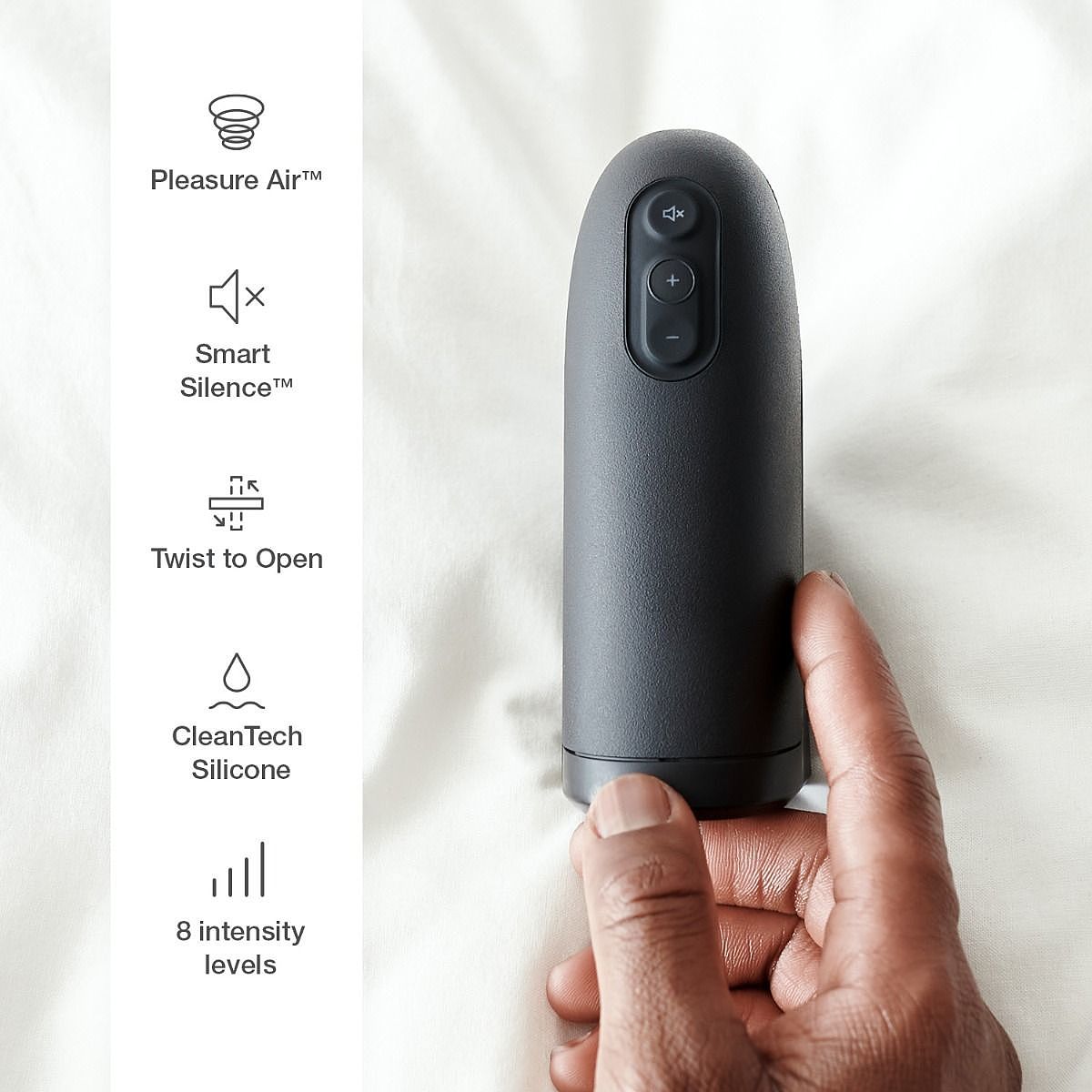 sex aids，black，waterproof，2021 red dot product design award，Sex toy，Masturbation cup，adult erotica products，