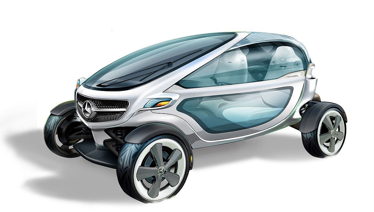 Concept car renderings，Mercedes Benz，concept，Golf cart，