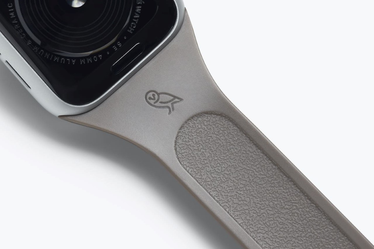 AirTag，Rubber base，non-slip，Leather cover，Watch strap，