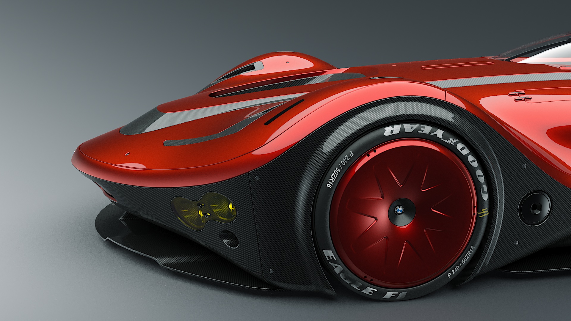 bmw，Automobile design，Render，bmw，racing，Burov Art，