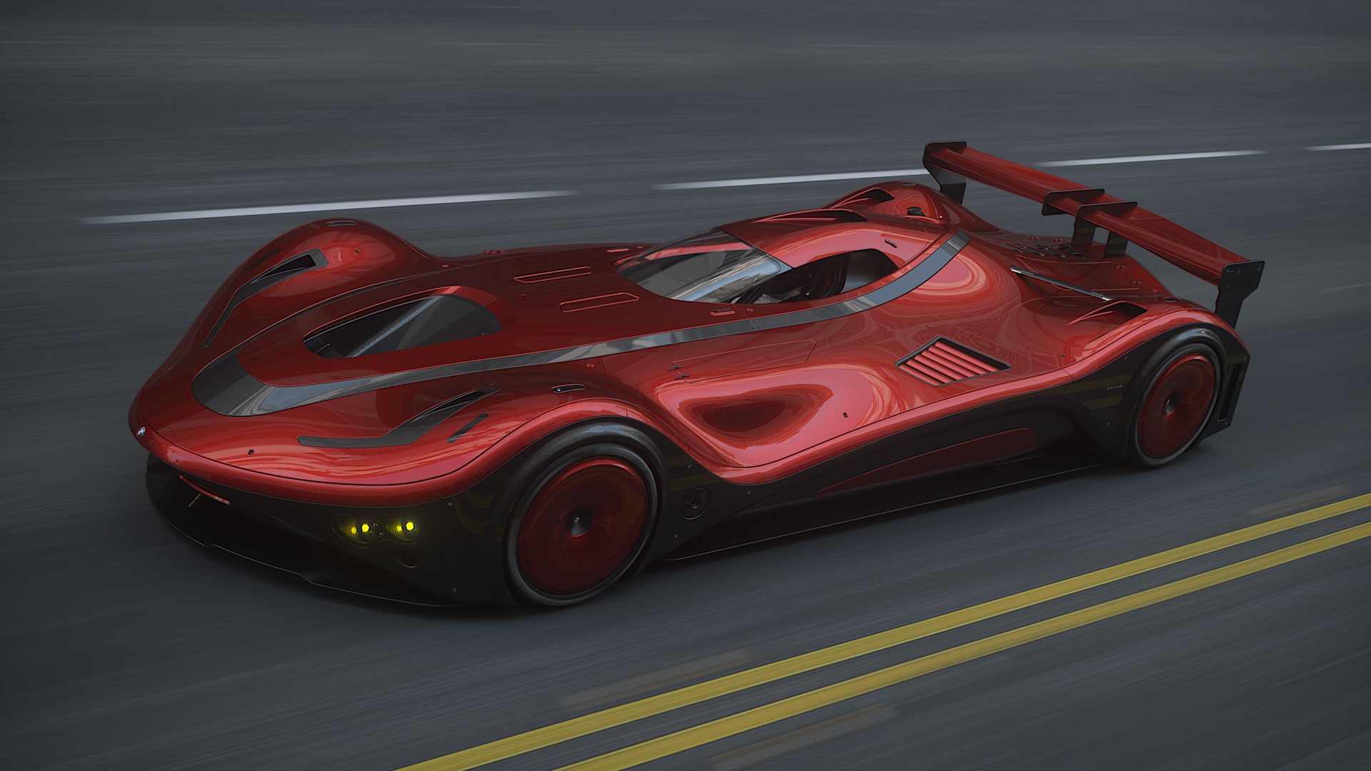 bmw，Automobile design，Render，bmw，racing，Burov Art，