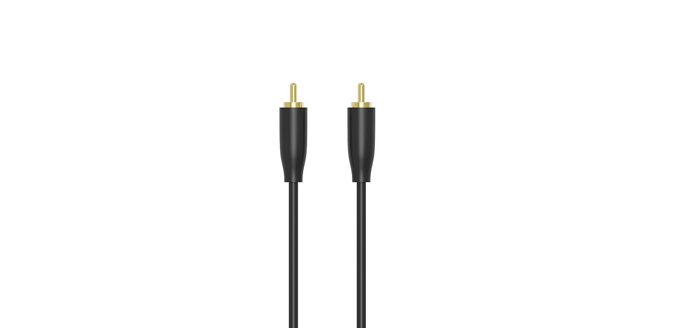 Xiaomi 2rca video cable，