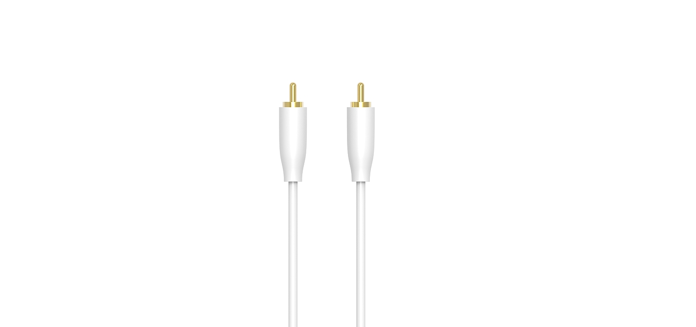 Xiaomi 2rca video cable，