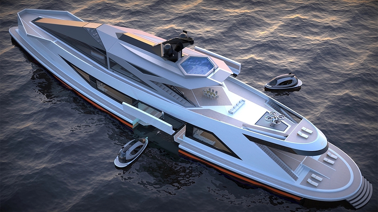 superyacht，yacht，travel，huge，