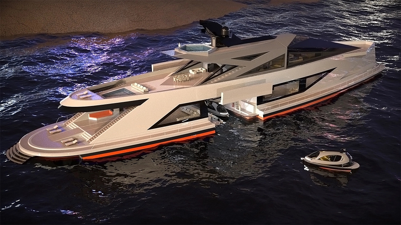 superyacht，yacht，travel，huge，