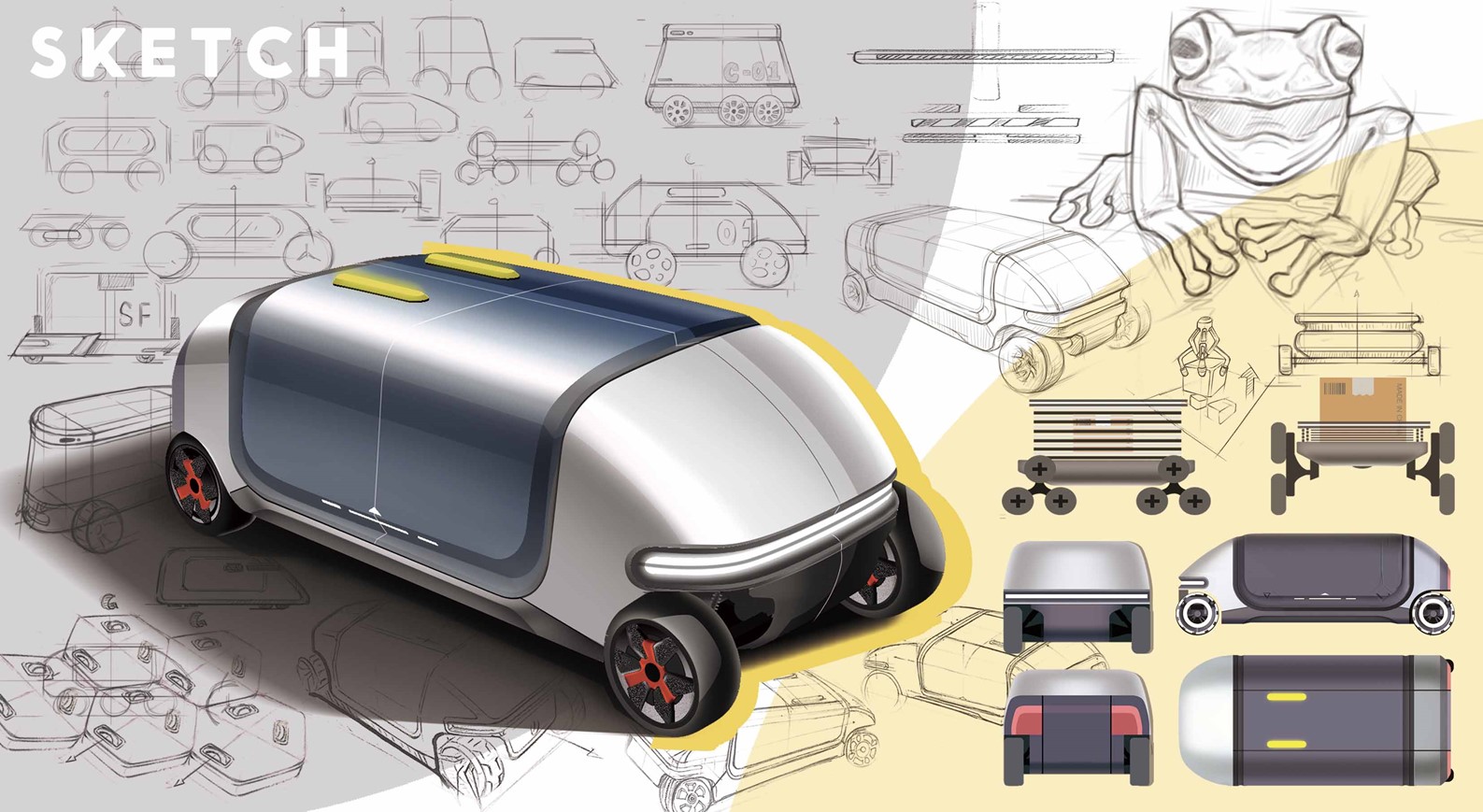 industrial design，product，sample reels，vehicle，