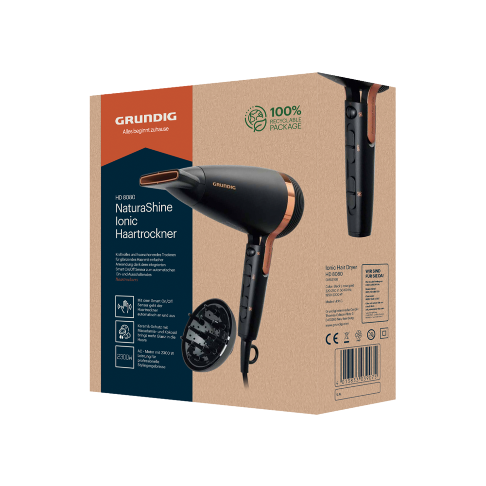 2021 red dot product design award，Basic Artemis，hair drier，