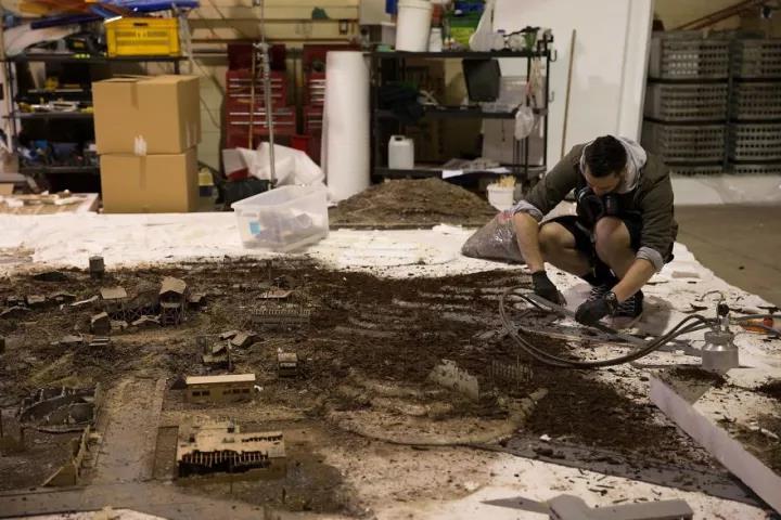 scene，Miniature model，product design，industrial design，