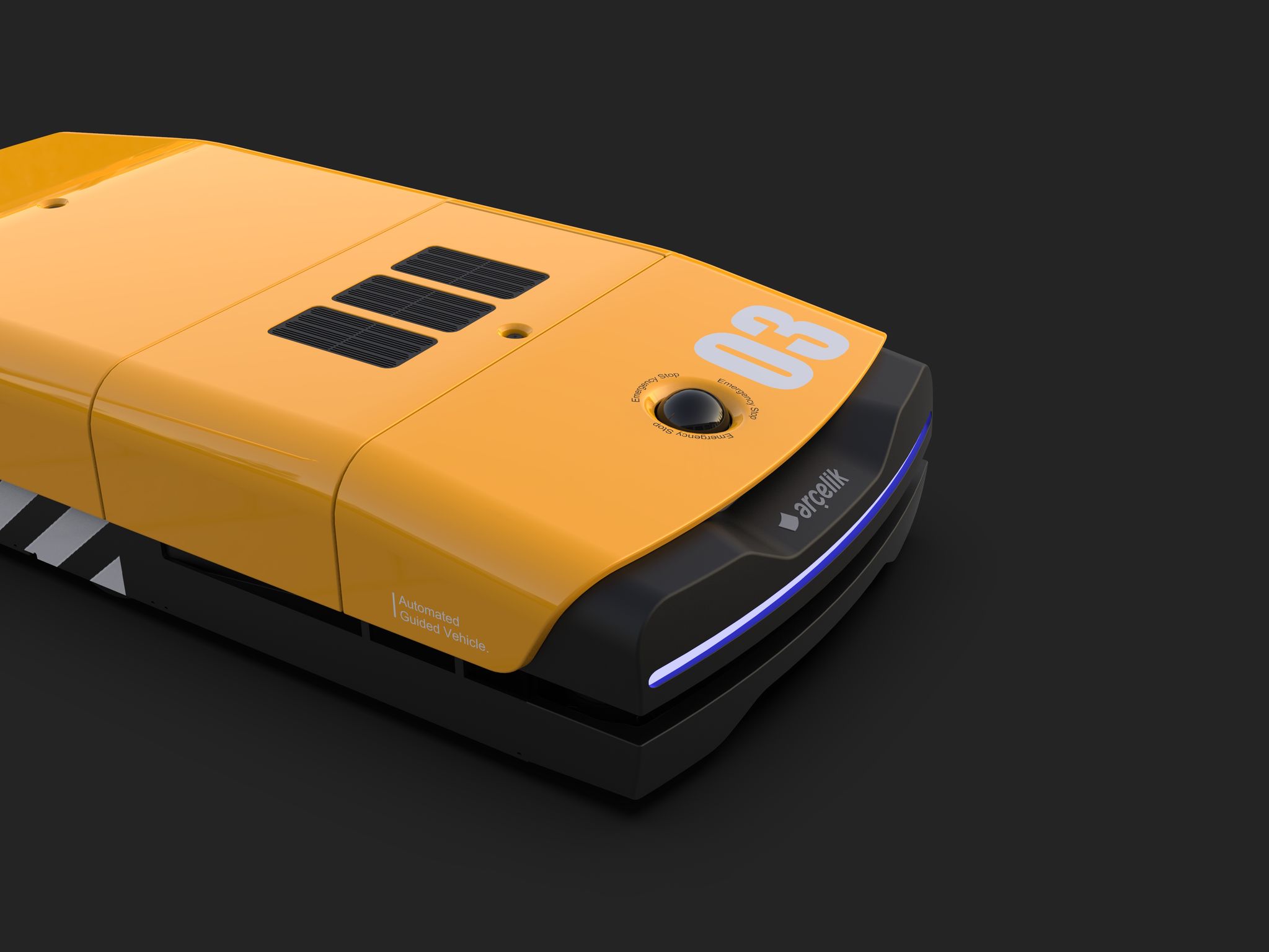 2021 red dot product design award，Arcelic，Automatic guided vehicle，