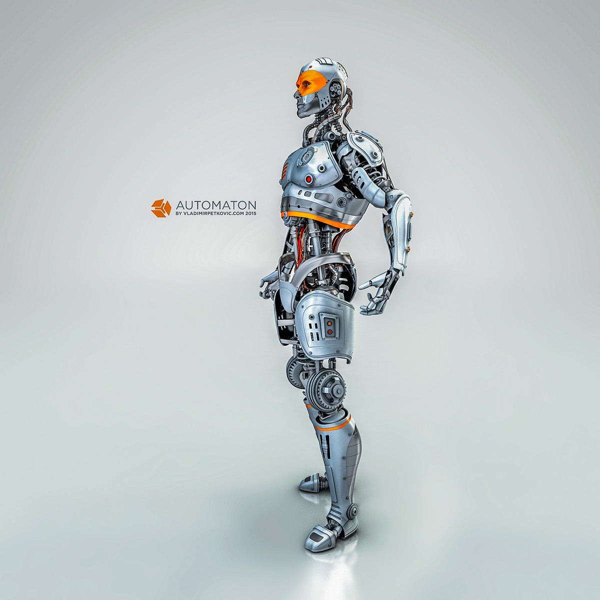 Electronic man，conceptual design，science fiction，Intelligent life，