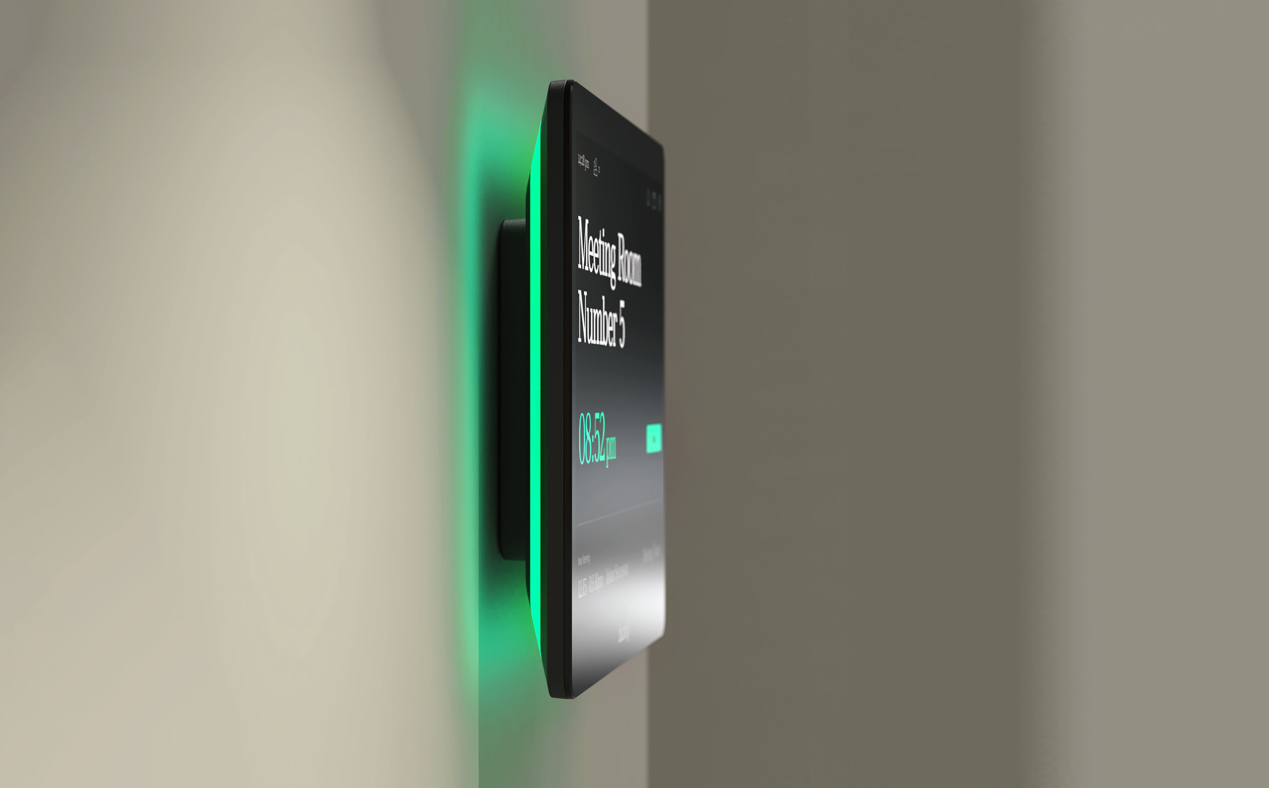 Conference reservation system，Humly Room Display，Digital，2021 red dot product design award，