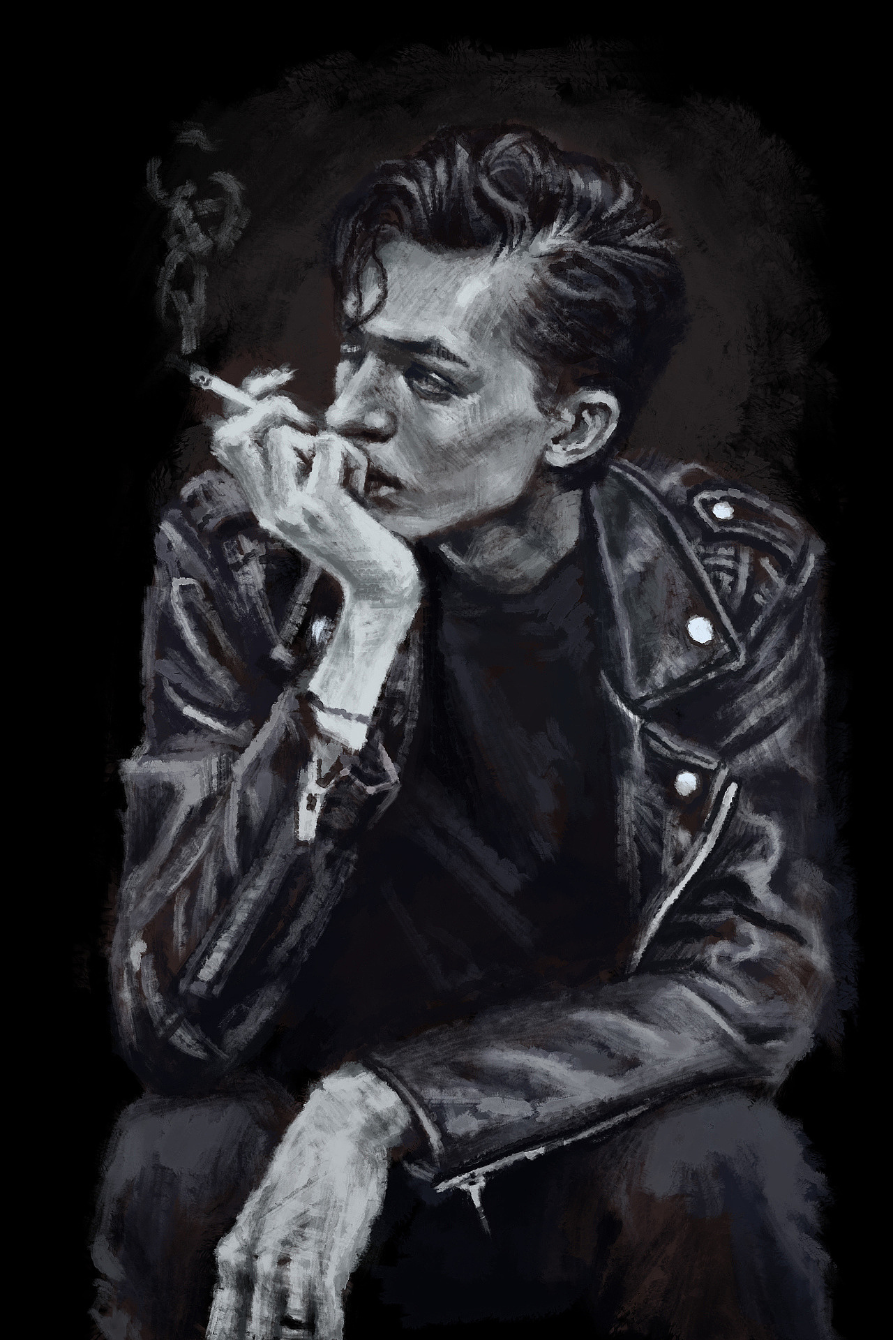 Hand drawn，