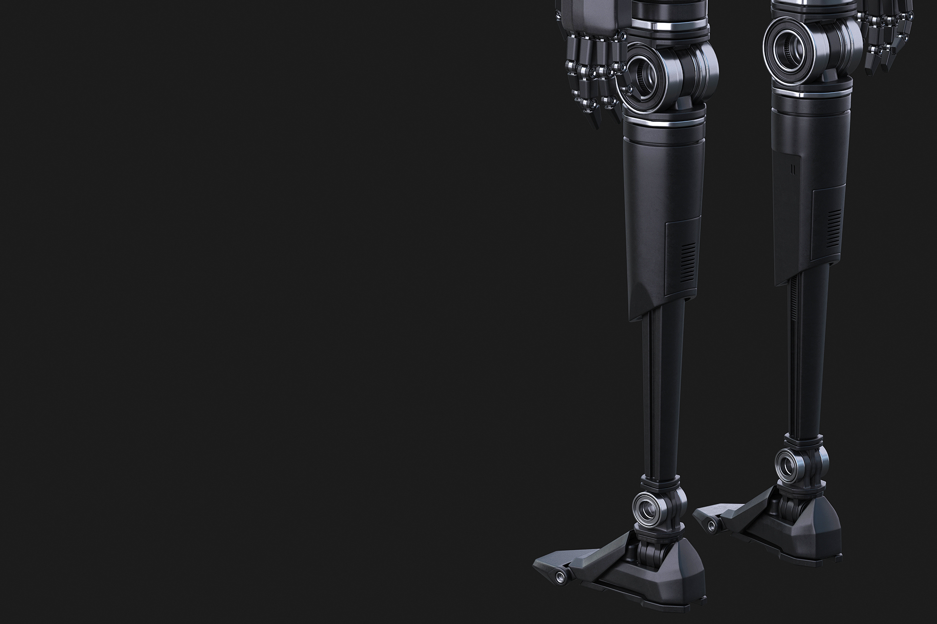 robot，modeling，Render，science fiction，