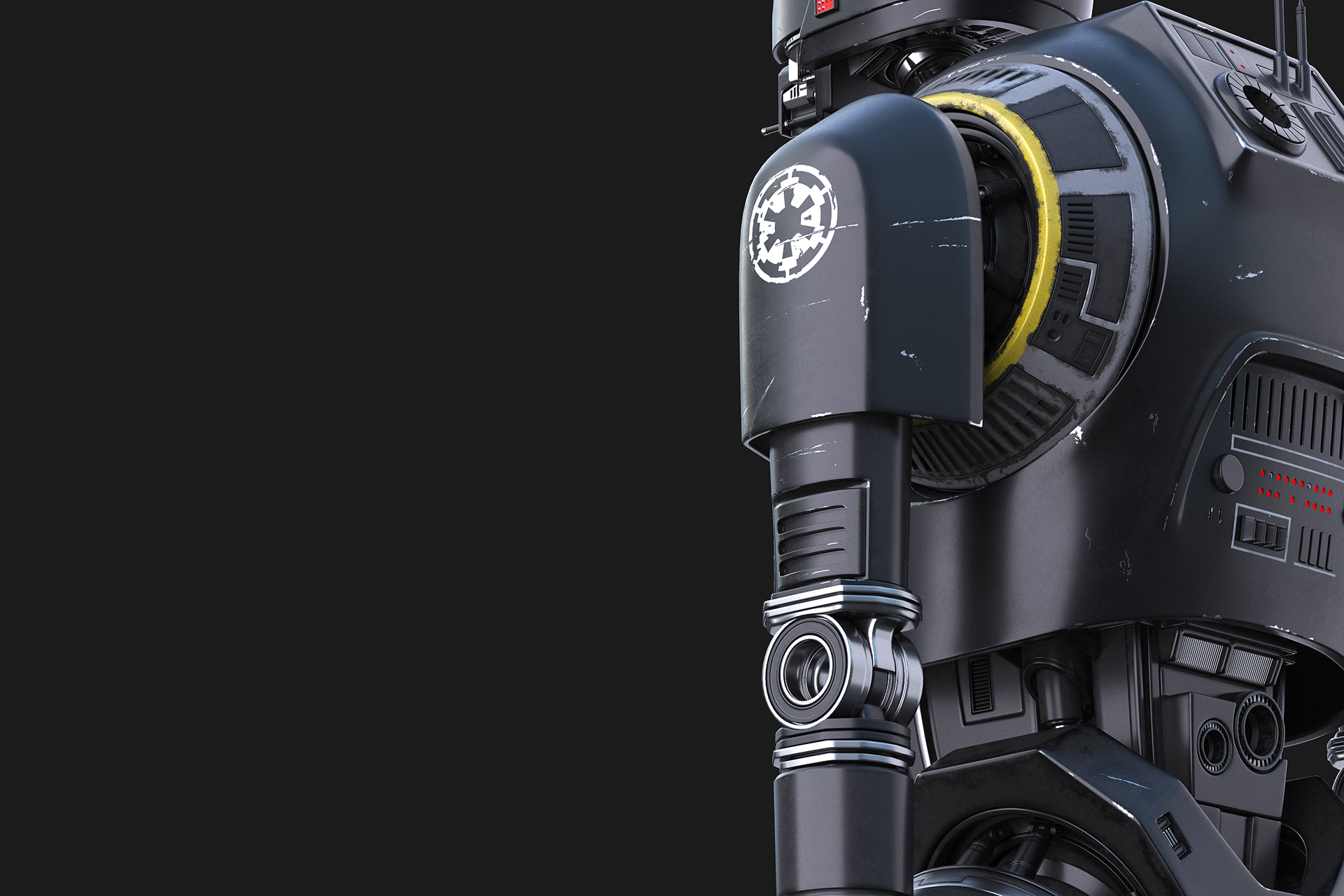 robot，modeling，Render，science fiction，