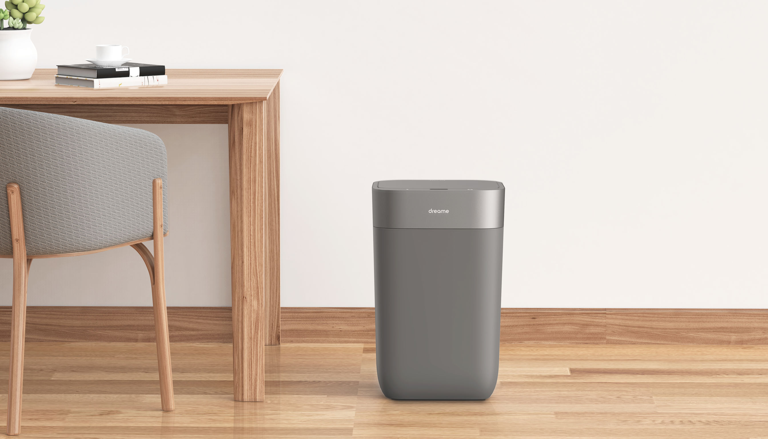 2021 red dot product design award，trash can，Dreame，Bacteriostasis，automatic，