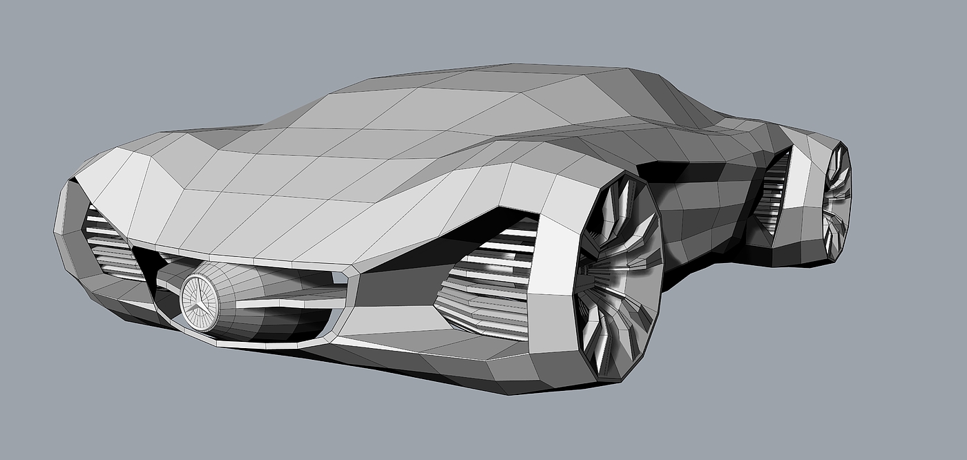 Mercedes Benz，Sports car，vehicle，Model making，three-dimensional model，Super run，Benz，rhinoceros，