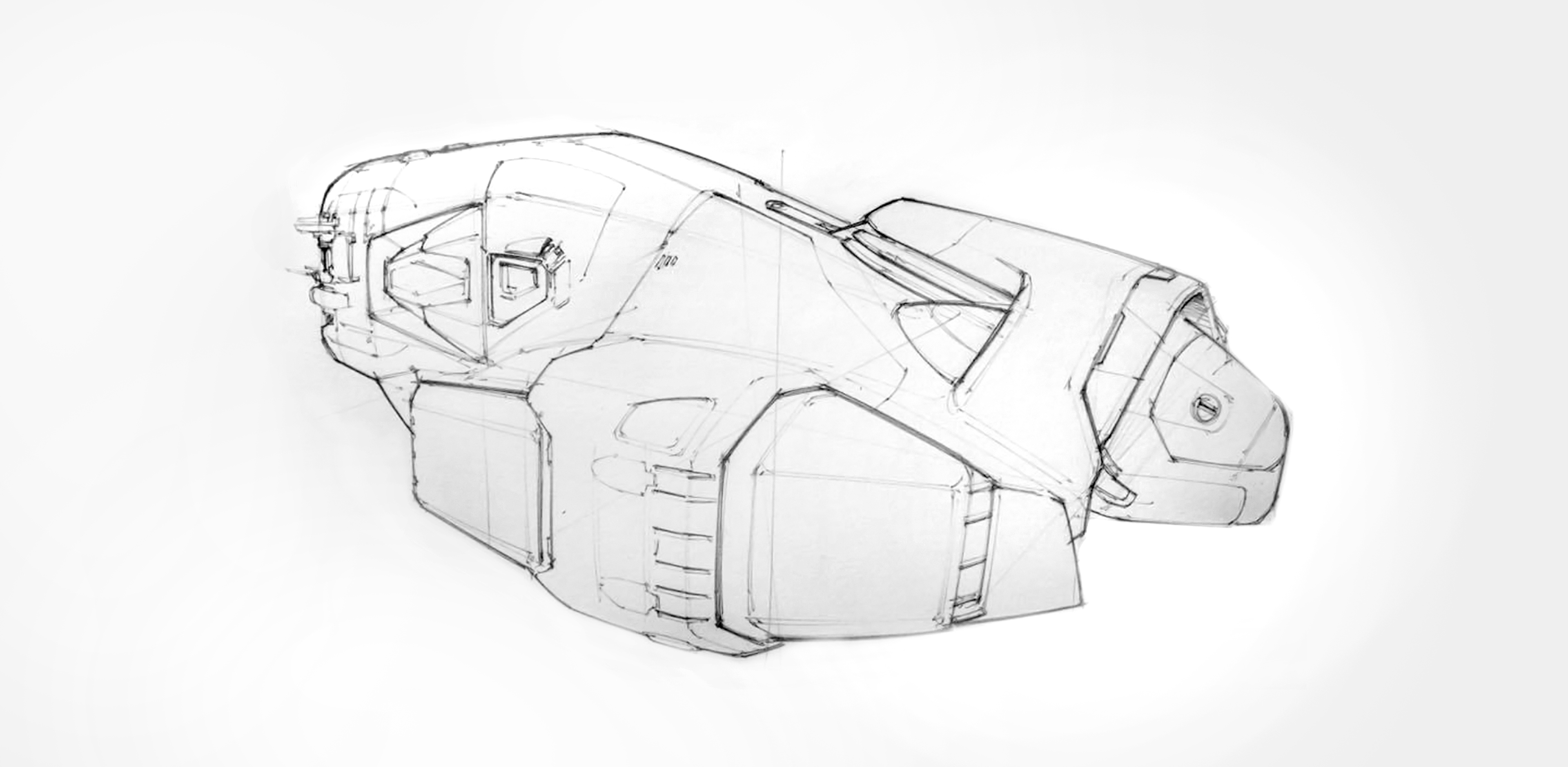 Hand drawn，material object，Model，vehicle，Ubee ，