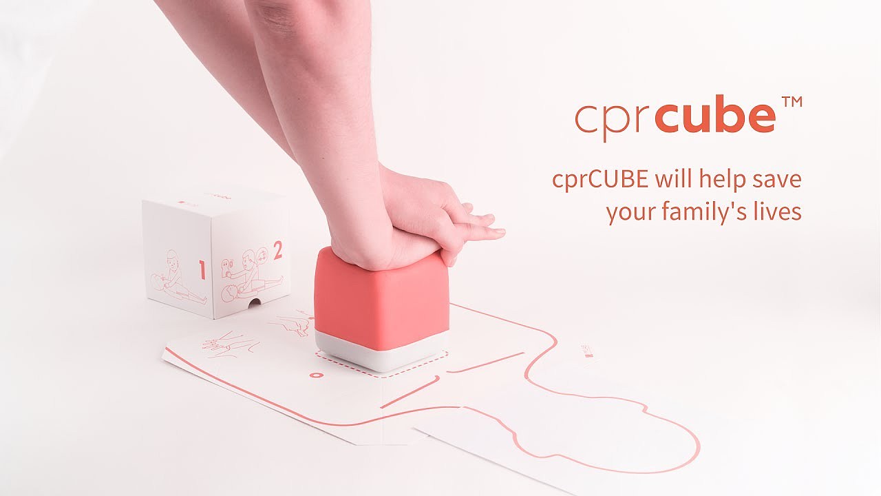 cprCUBE，Portable training equipment，Medical equipment，2021 red dot product design award，