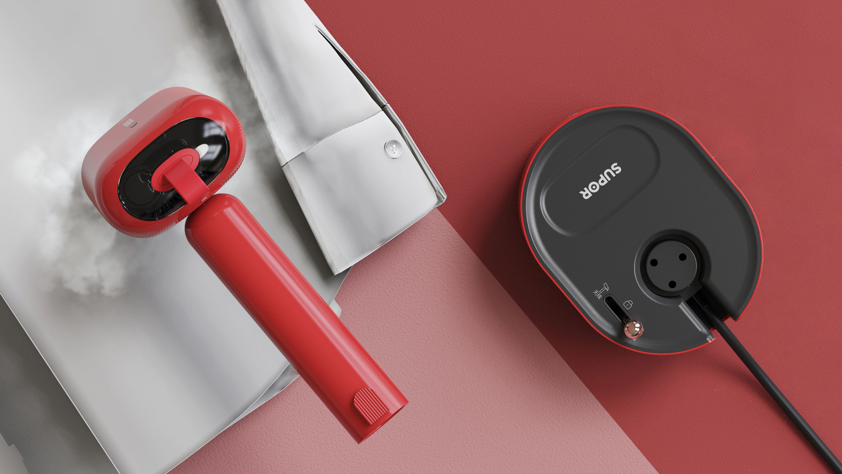 2021 red dot product design award，ST01AX-18，Steam iron，wireless，Handheld，