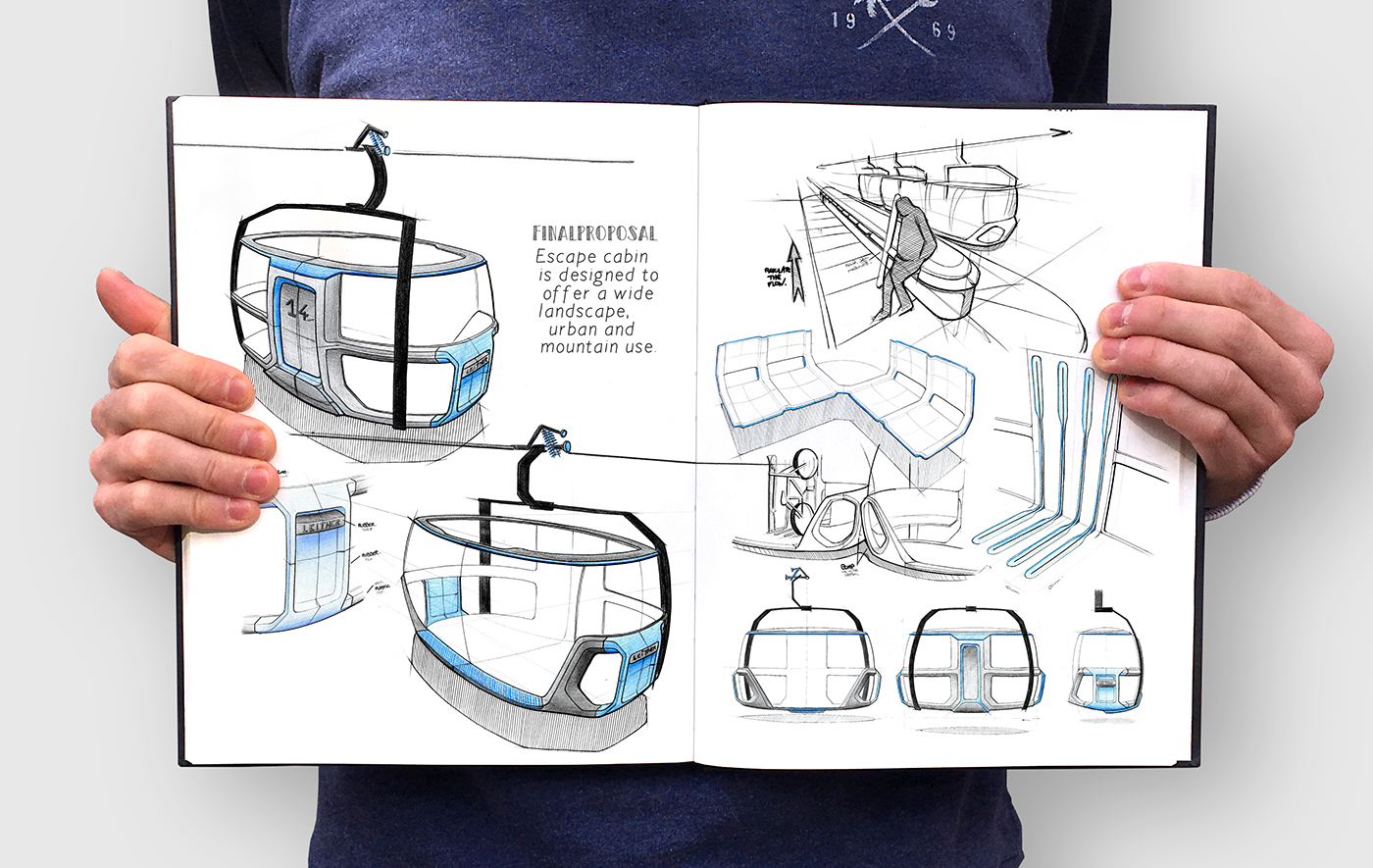 outdoors，traffic，vehicle，park，Slide to，Cableway，
