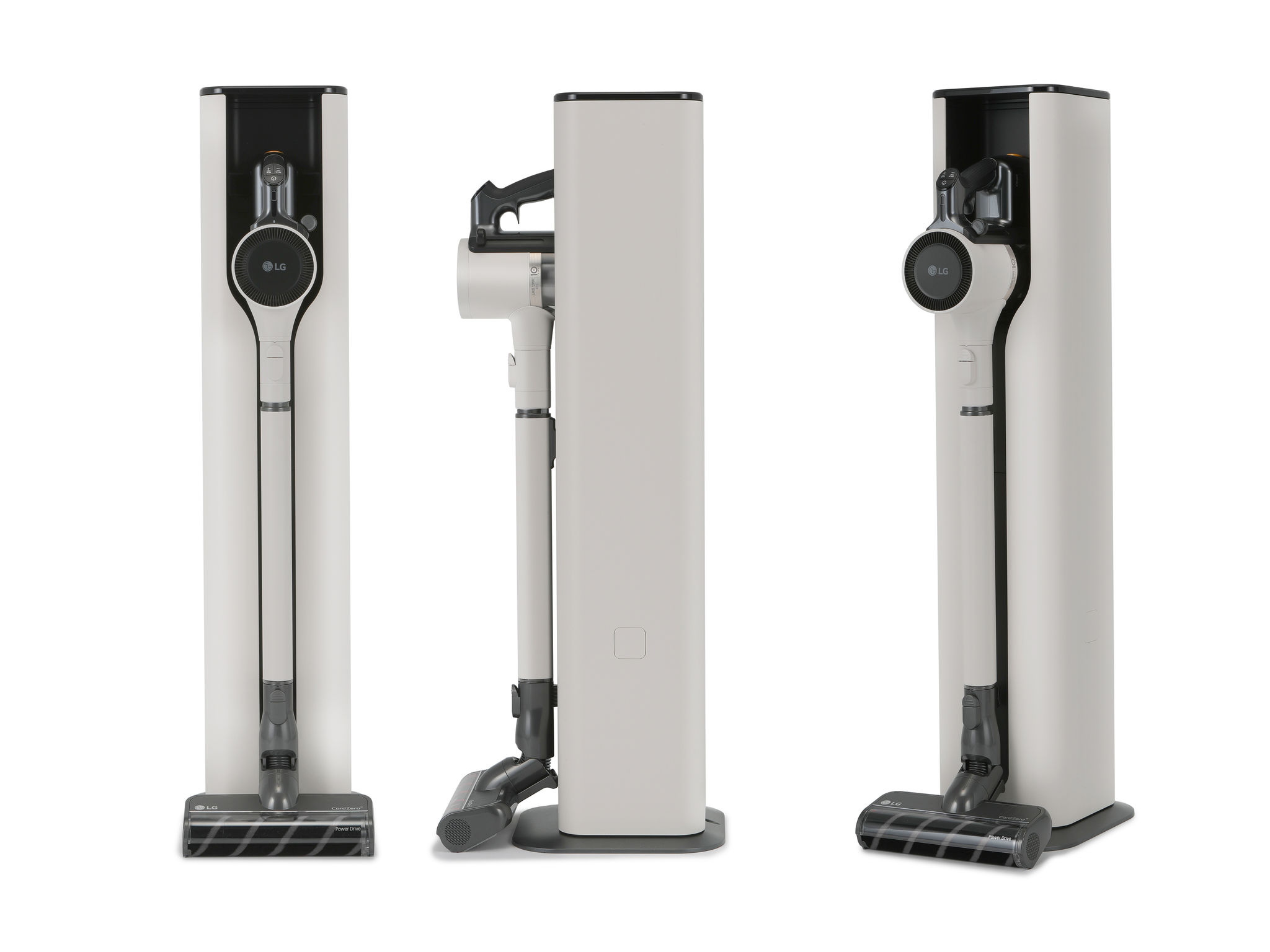 2021 red dot product design award，LG All-In-One Tower，Vacuum cleaner station，