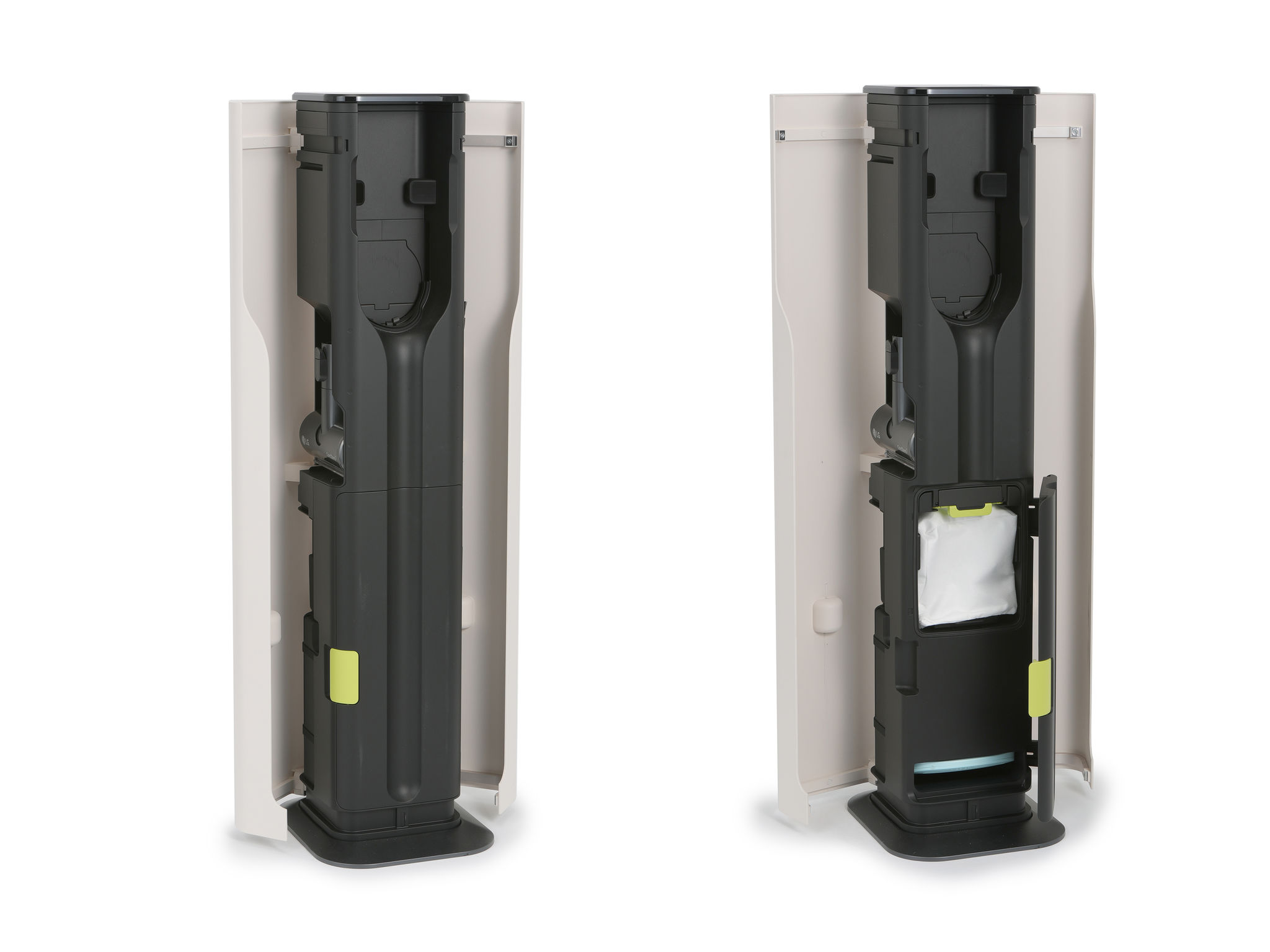 2021 red dot product design award，LG All-In-One Tower，Vacuum cleaner station，