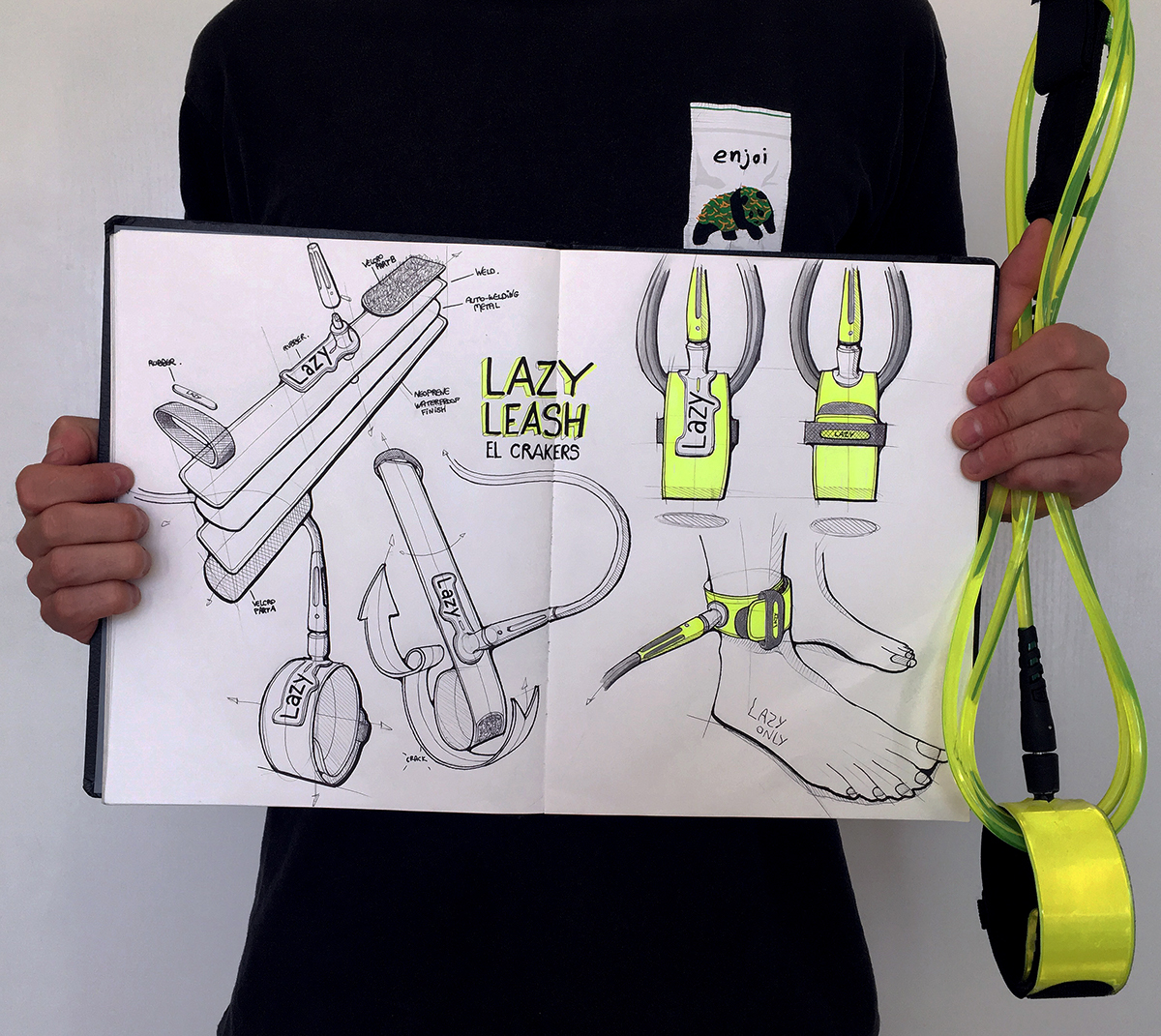 Little picture book of the great God，Highlight products，Hand drawn，Fluorescent pen，